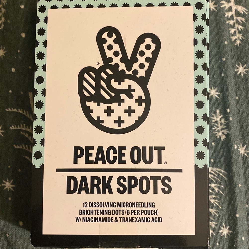 Brand new in box Peace Out micro needling dots